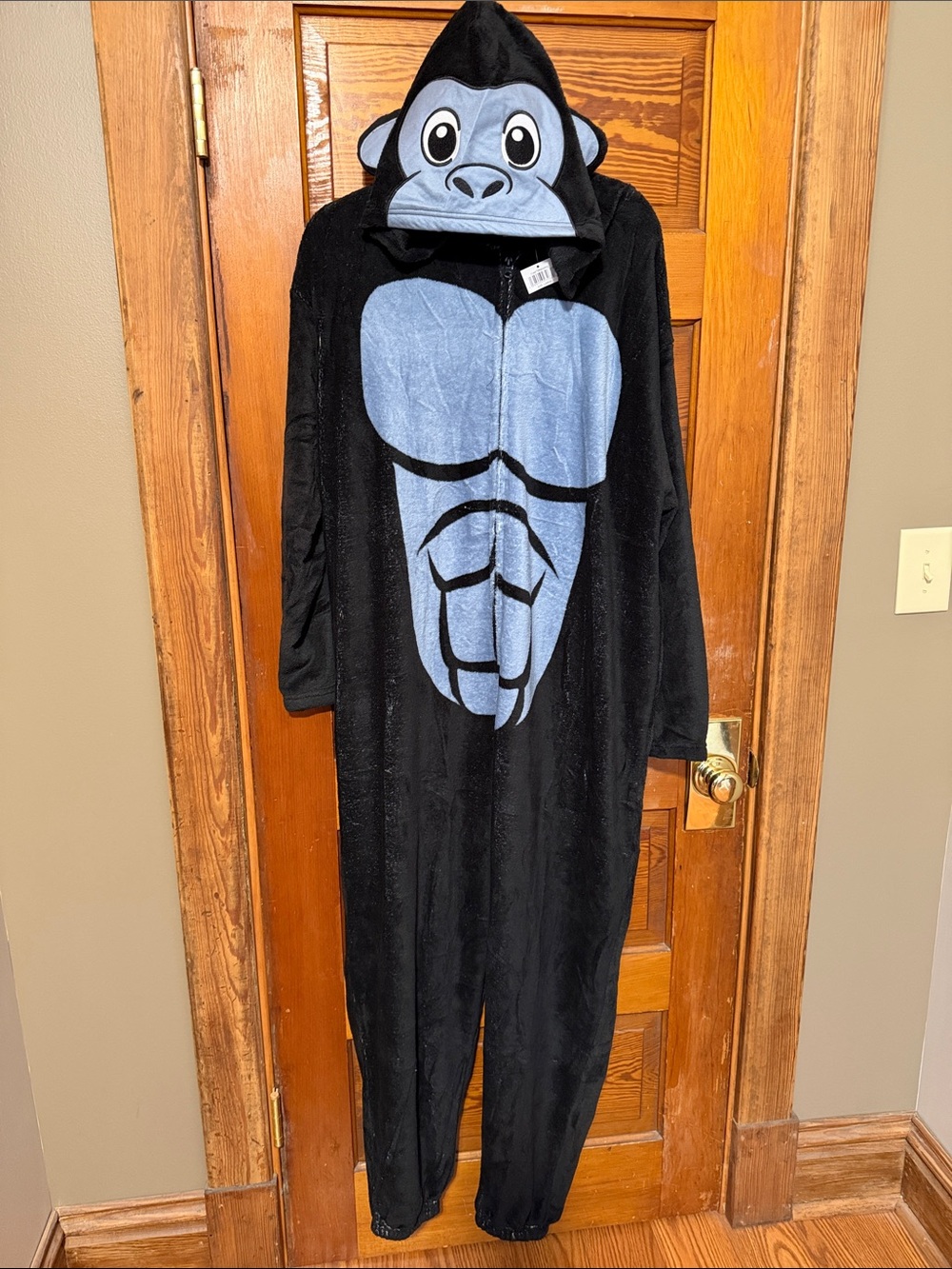 NWT Gorilla Monkey Ape Costume Cosplay Bodysuit Loungewear Size 2XL